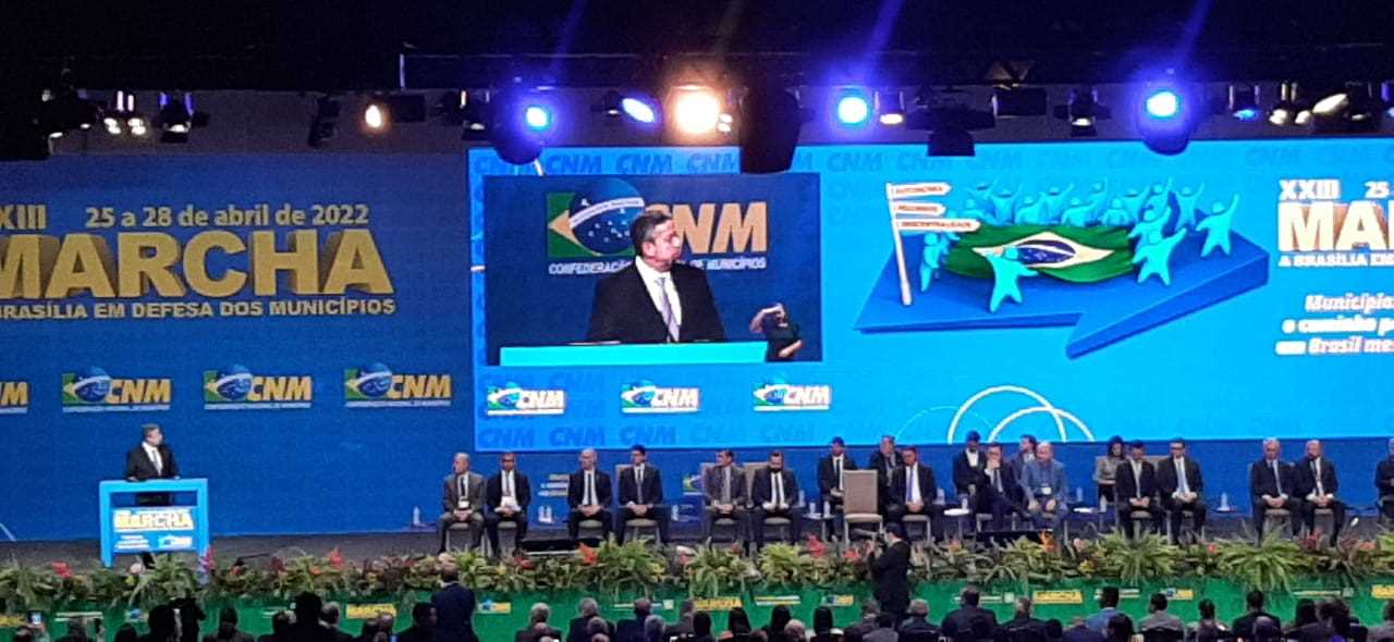 Camacã: Prefeito Paulo do Gás na 23ª Marcha a Brasília